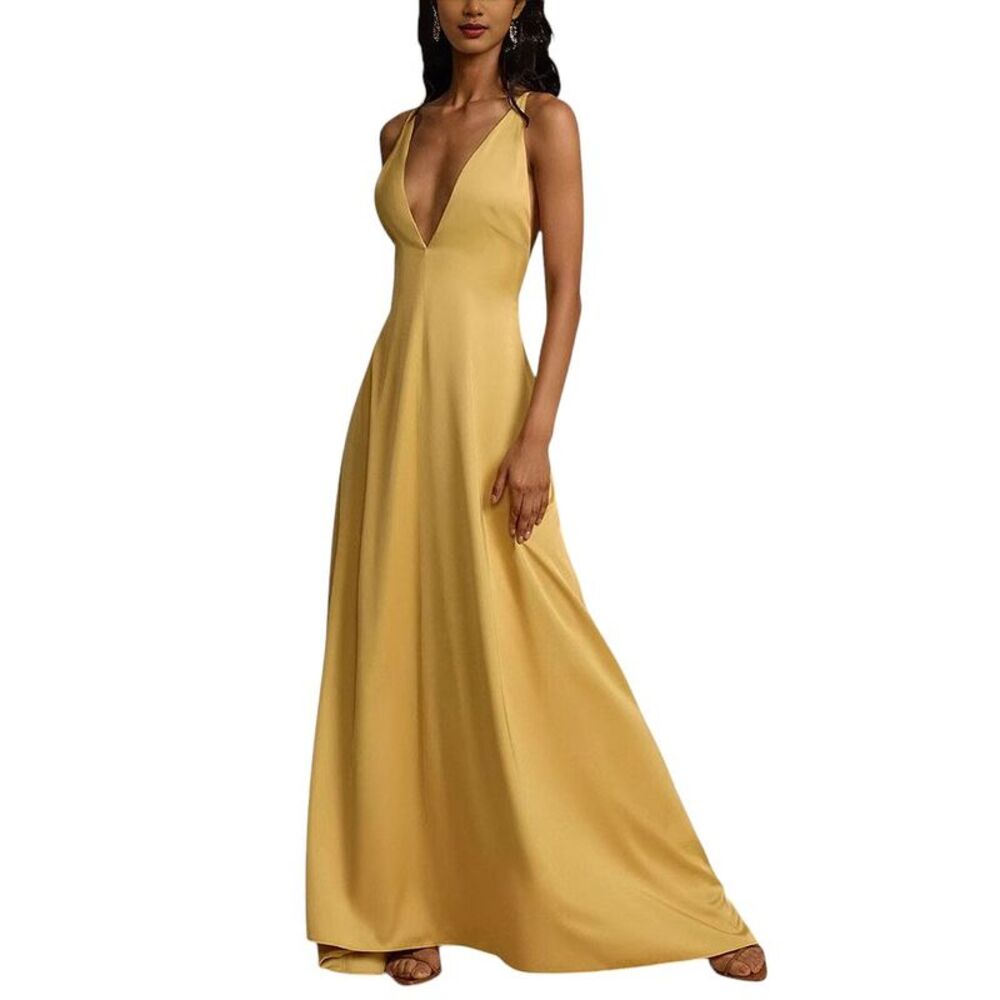 Florida Womens Charlotte Green Maxi Dress